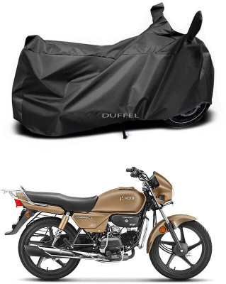 SK AUTO Two Wheeler Cover for Hero(MotoCorp Splendor Plus, Black)