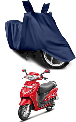 Mdstar Waterproof Two Wheeler Cover for Hero(Duet 125CC, Blue)