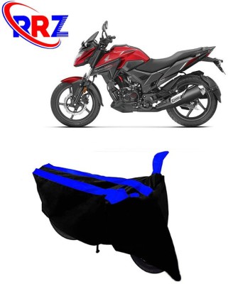 RRZ Waterproof Two Wheeler Cover for Honda(X-Blade, Black, Blue)