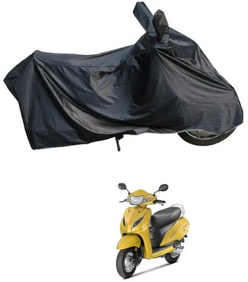 Tritika Waterproof Two Wheeler Cover for Honda(Activa 125, Black)