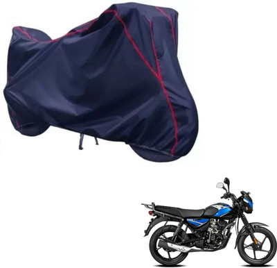 Car Life Two Wheeler Cover for Bajaj(CT110, Blue, Red)