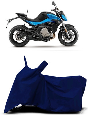 VESMEI Two Wheeler Cover for CFMoto(650 NK, Blue)