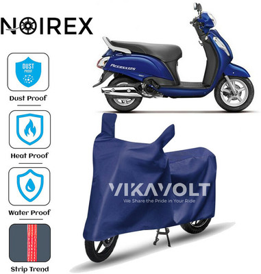 NOIREX Waterproof Two Wheeler Cover for Suzuki(Access 125, Blue)