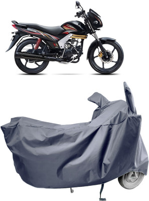 Amexride Two Wheeler Cover for Mahindra(Centuro, Grey)