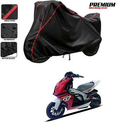 PAGORA Waterproof Two Wheeler Cover for TVS(Creon BS6, Black)