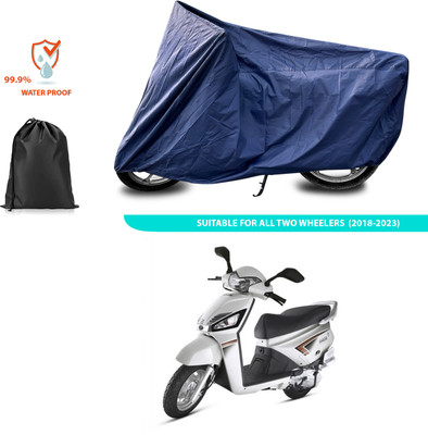 CODOKI Waterproof Two Wheeler Cover for Mahindra(Gusto, Blue)