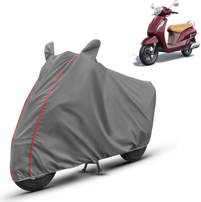 AUTOMOZEXO Waterproof Two Wheeler Cover for Suzuki(Access 125, Grey)