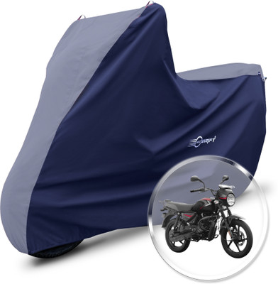 Neodrift Two Wheeler Cover for Bajaj(CT 125X, Grey, Blue)