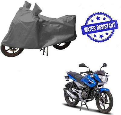 DeepShakshi AUTOMOTIVE Waterproof Two Wheeler Cover for Bajaj(XCD 125cc, Grey)