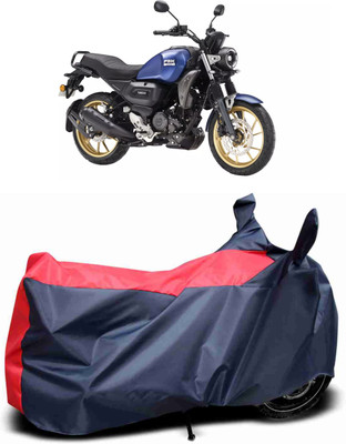 Mdstar Waterproof Two Wheeler Cover for Yamaha(FZ-X, Red, Blue)