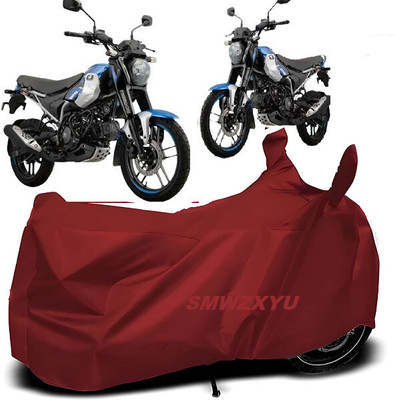 SK AUTO Waterproof Two Wheeler Cover for Bajaj(Maroon)