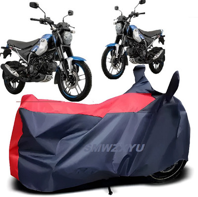 smwzxyu Waterproof Two Wheeler Cover for Bajaj(Beige, Red)