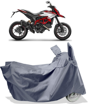 Amexride Two Wheeler Cover for Ducati(Hyperstrada, Grey)