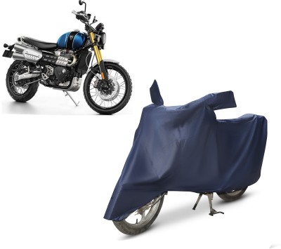 EGAL Waterproof Two Wheeler Cover for Triumph(Scrambler 1200, Blue)