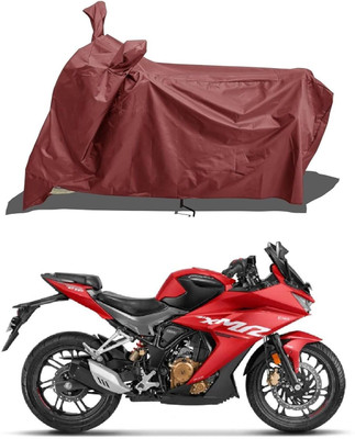 KANISHA ENTERPRISES Waterproof Two Wheeler Cover for Hero(Karizma ZMR, Maroon)