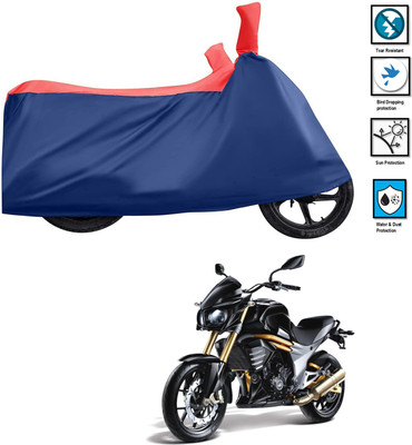 CODOKI Waterproof Two Wheeler Cover for Mahindra(Mojo, Red)