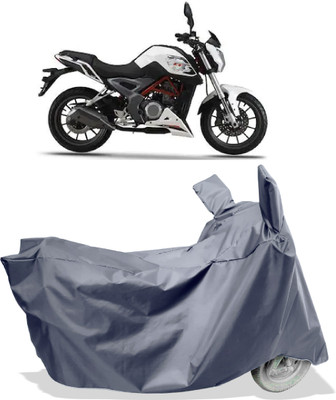 Amexride Two Wheeler Cover for Benelli(TNT 25, Grey)