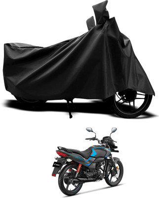 PAGORA Waterproof Two Wheeler Cover for Hero(Passion Xpro, Black)