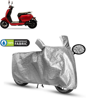 CODOKI Waterproof Two Wheeler Cover for Okinawa(Lite, Silver)