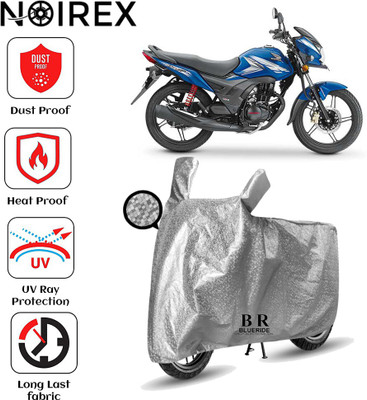 NOIREX Two Wheeler Cover for Honda(CB Shine SP, Black)
