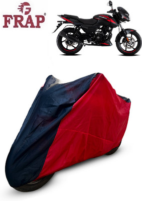 Frap Two Wheeler Cover for Bajaj(Pulsar 180, Red, Black)