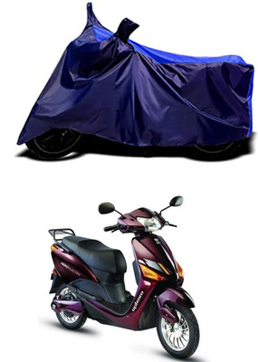 VESMEI Two Wheeler Cover for Hero(Electric Optima Plus, Blue)