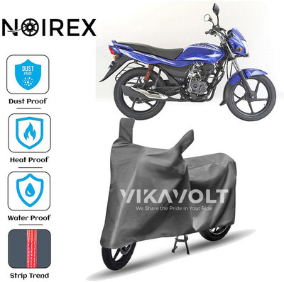 NOIREX Two Wheeler Cover for Bajaj(ComforTec, Grey)
