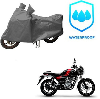 MMSSTAR Waterproof Two Wheeler Cover for Bajaj(V 150, Grey)