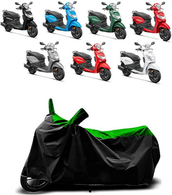 VESMEI Two Wheeler Cover for Kawasaki(Z650 BS6, Green)