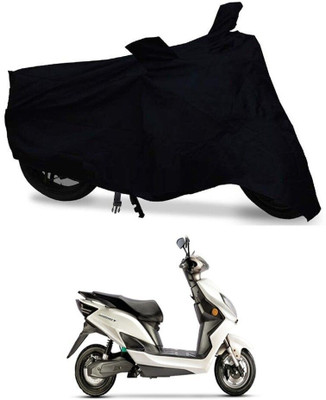 Mdstar Waterproof Two Wheeler Cover for Evolet(Derby, Black)