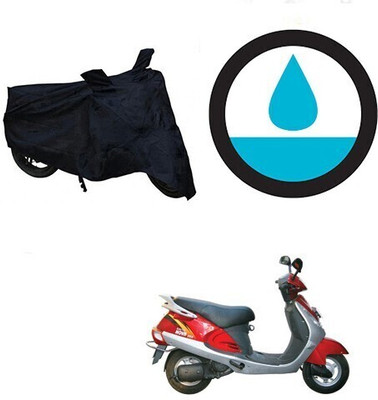 DeepShakshi AUTOMOTIVE Waterproof Two Wheeler Cover for Kinetic(Nova, Black)