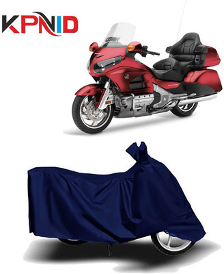 KPNID Waterproof Two Wheeler Cover for Honda(Gold Wing GL1800, Blue)