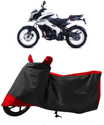 GROFATIK Two Wheeler Cover for Bajaj(Pulsar 160 NS DTS-i, Red)