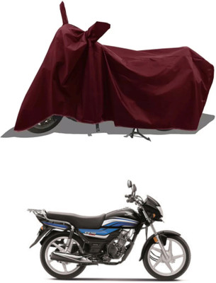 RAQTRO Two Wheeler Cover for Honda(CD 110 Dream, Maroon)