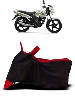 VESMEI Two Wheeler Cover for TVS(Sport BS6, Red)