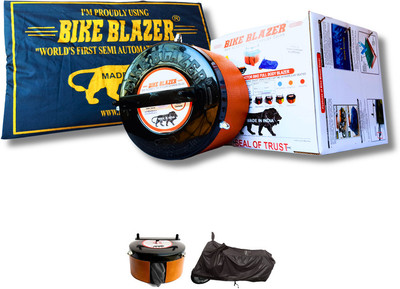 BIKE BLAZER Waterproof Two Wheeler Cover for Hero(Xtreme Sports, Black)