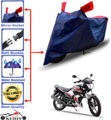 KEDIT Two Wheeler Cover for Yamaha(SS, Red, Blue)