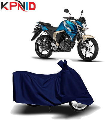 KPNID Waterproof Two Wheeler Cover for Yamaha(FZ S V3.0 FI, Blue)