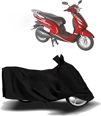 MWBB Waterproof Two Wheeler Cover for Avon(E Scoot, Black)