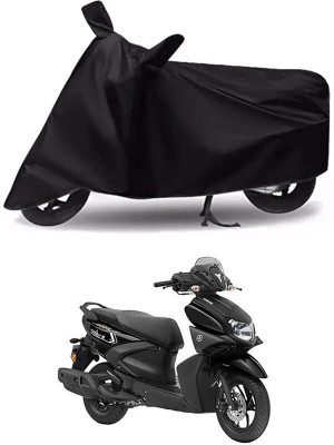 AASHTIK MART Two Wheeler Cover for Yamaha(RayZR 125, Black)