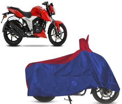 EGAL Waterproof Two Wheeler Cover for TVS(Apache RTR 160 4V, Red)