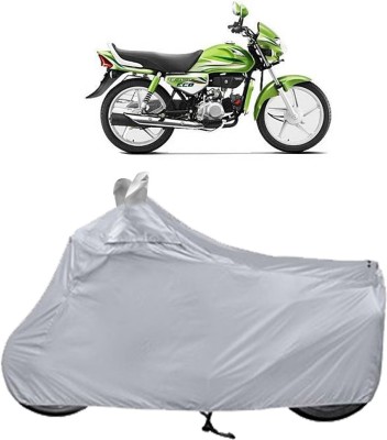 MADAFIYA Waterproof Two Wheeler Cover for Hero(HF Deluxe, Silver)