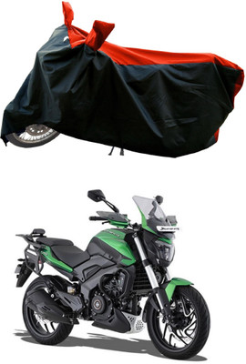 DeepShakshi AUTOMOTIVE Waterproof Two Wheeler Cover for Bajaj(Dominar, Red)