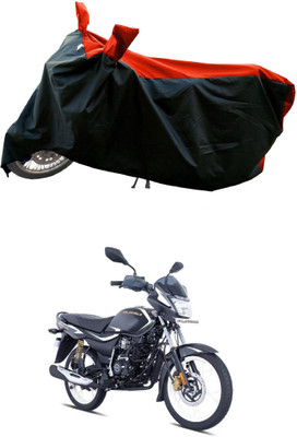 DeepShakshi AUTOMOTIVE Waterproof Two Wheeler Cover for Bajaj(Platina 125, Red)