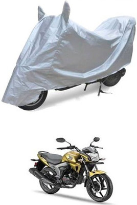 THE REAL ARV Waterproof Two Wheeler Cover for Honda(Unicorn Dazzler, Silver)