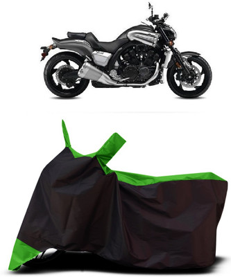 VESMEI Two Wheeler Cover for Honda(VT 1300CX, Green)