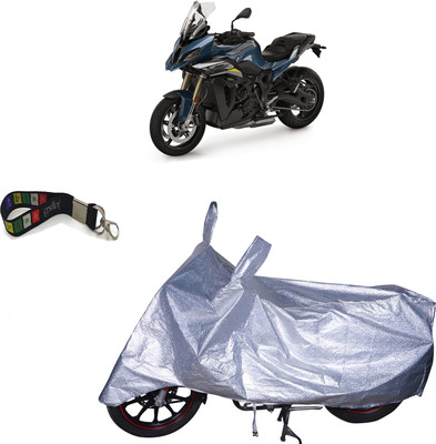 UKIGAL Waterproof Two Wheeler Cover for BMW(BS6, Silver)