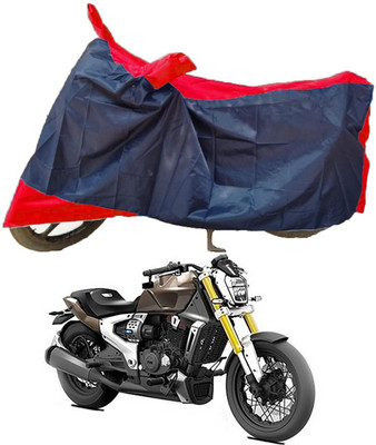 MMSSTAR Waterproof Two Wheeler Cover for TVS(Zeppelin, Red, Blue)