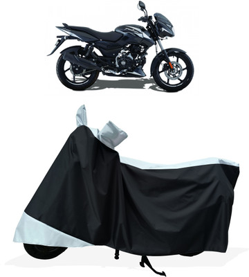 Tricway Two Wheeler Cover for Bajaj(Pulsar 150 DTS-i, White)