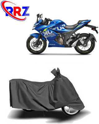 RRZ Waterproof Two Wheeler Cover for Suzuki(Gixxer SF 250, Grey)